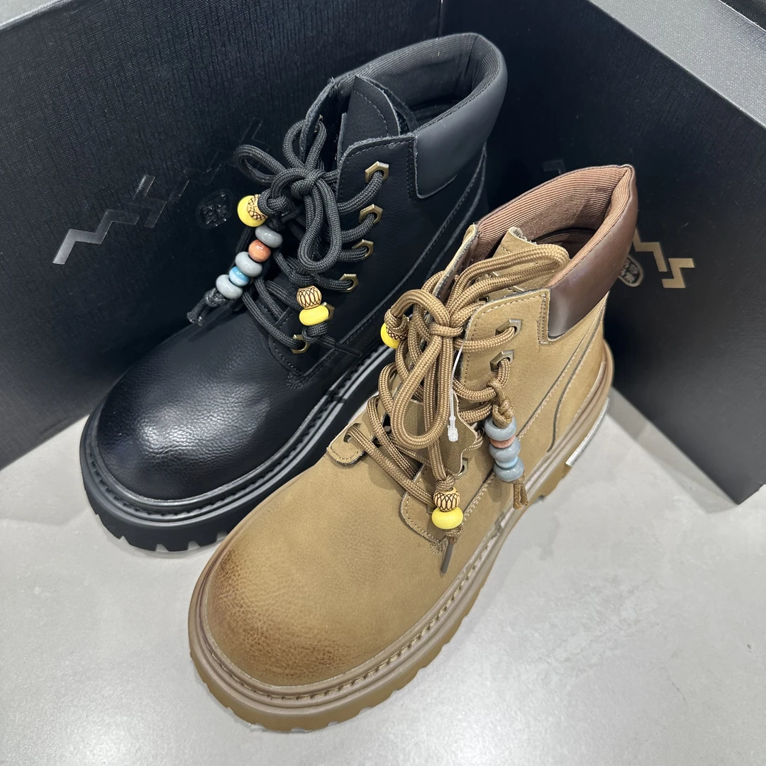 【玛莎玛索】510-16#秋季新款马丁靴 富家千金风