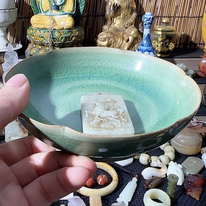 瓷片瓷器摆件摆件工艺瓷器111