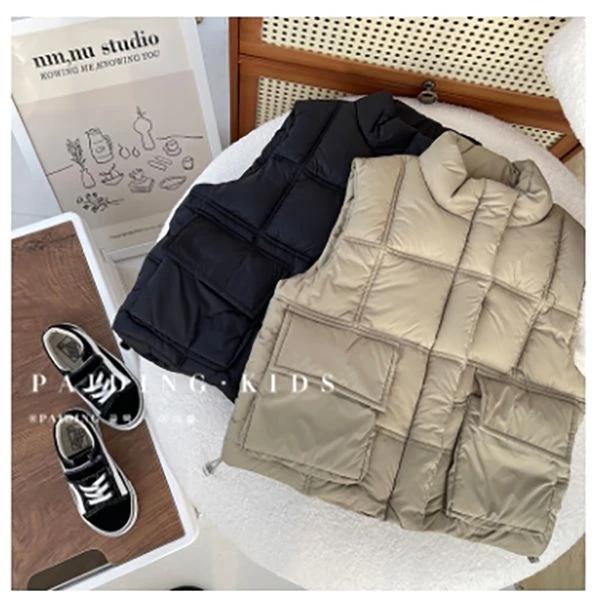 男童冬款保暖棉服马甲洋气时尚个性WP0074-qqqq