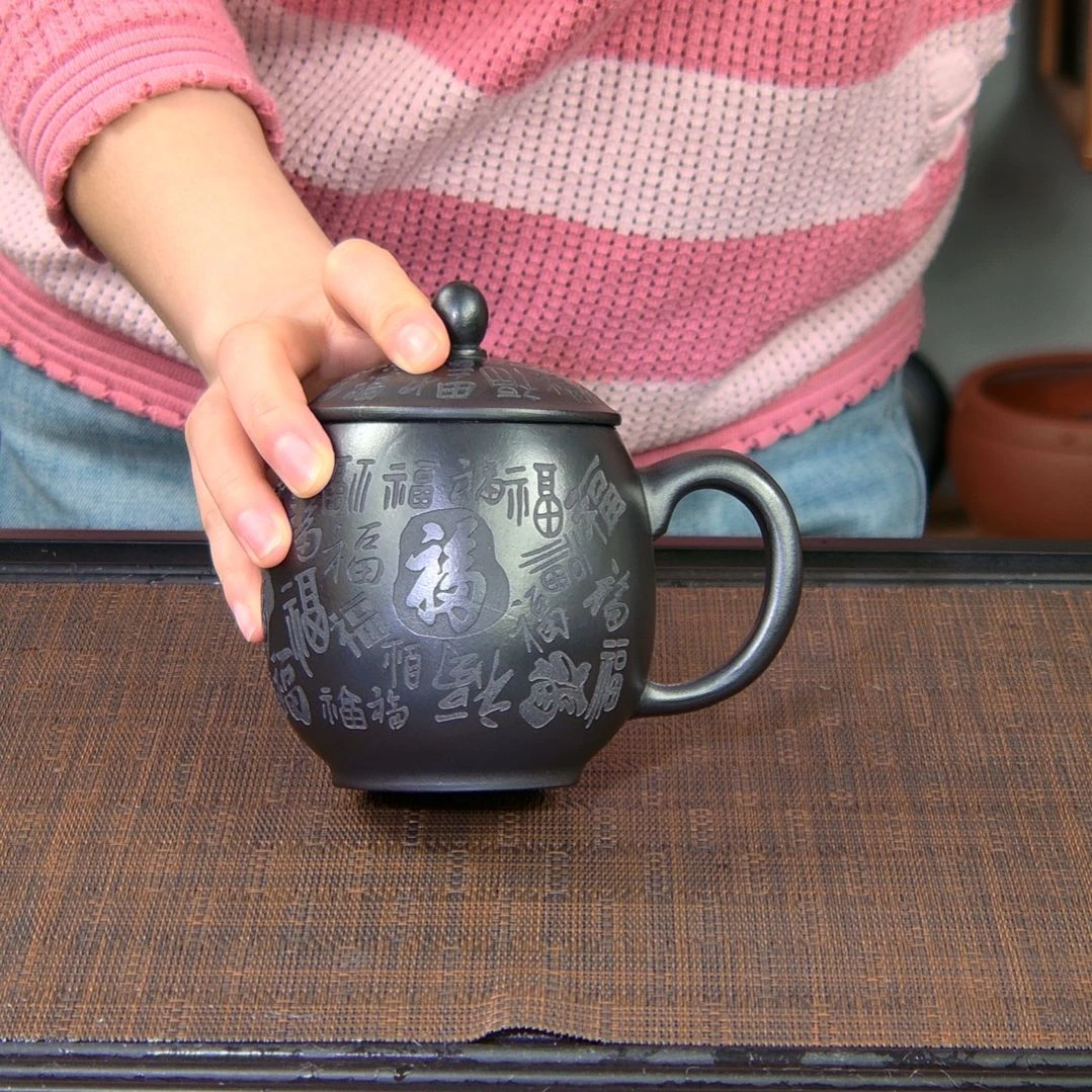 紫砂茶杯高货放漏