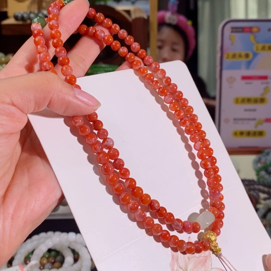 和田玉手串多样性拍一发一未镶嵌