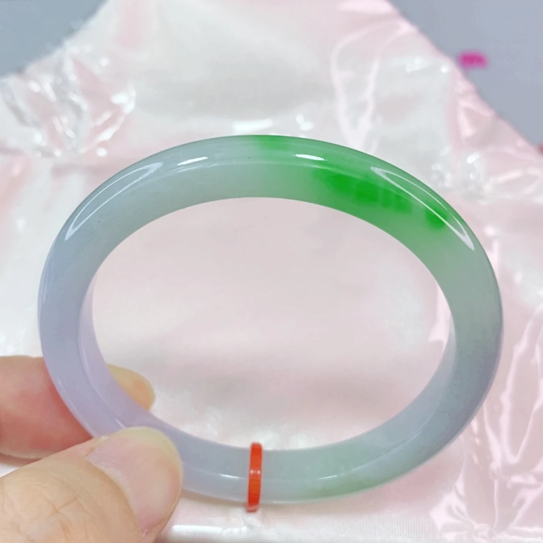 未镶嵌手镯翡翠51圈口贵妃