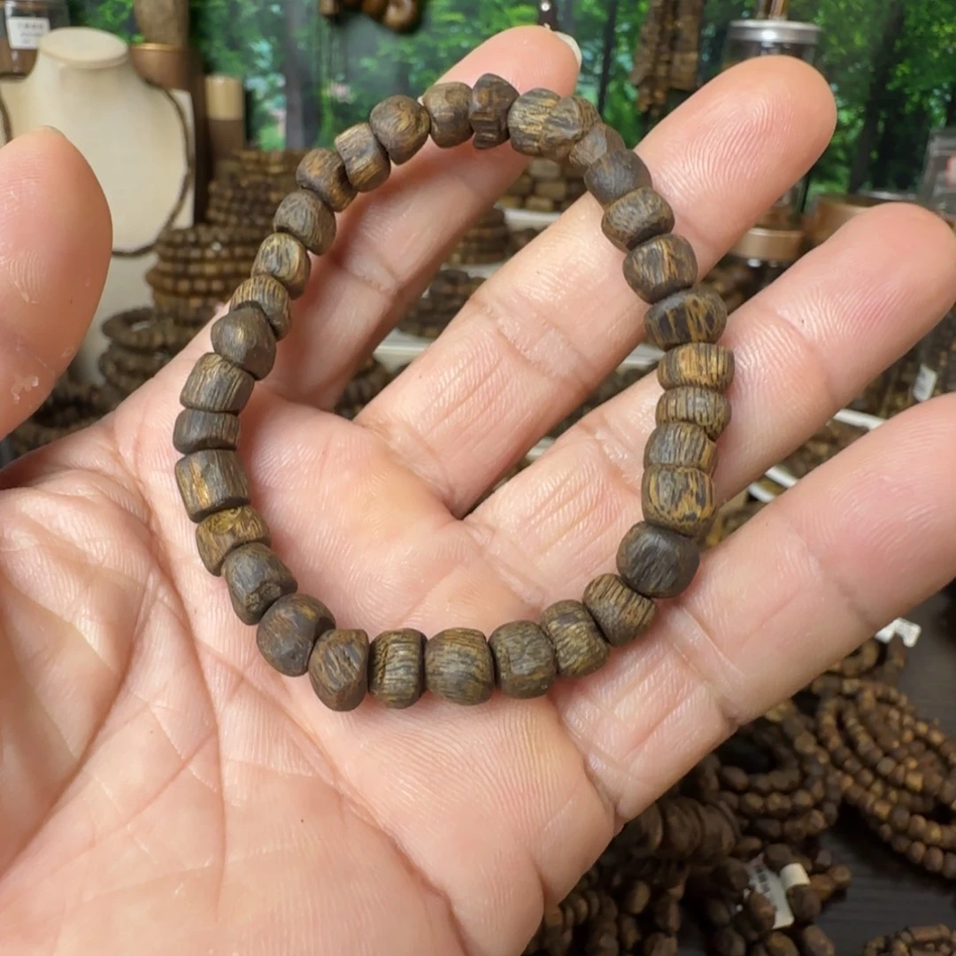 沉香手串沉水随行树丁单圈发一