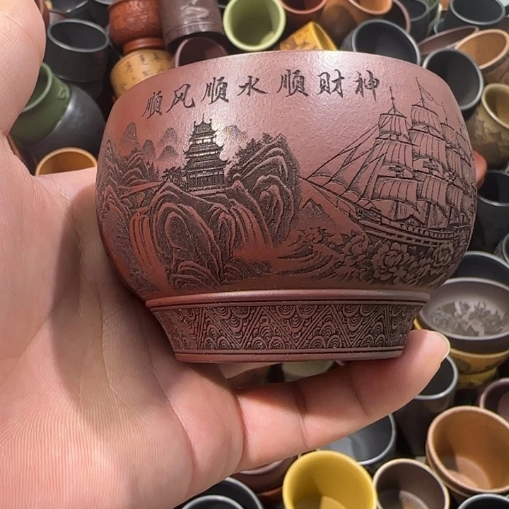 茶杯紫砂全手工制作工艺