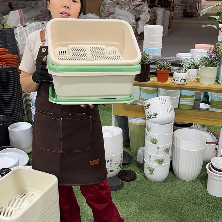 方菜盆长38宽28高15混色3只