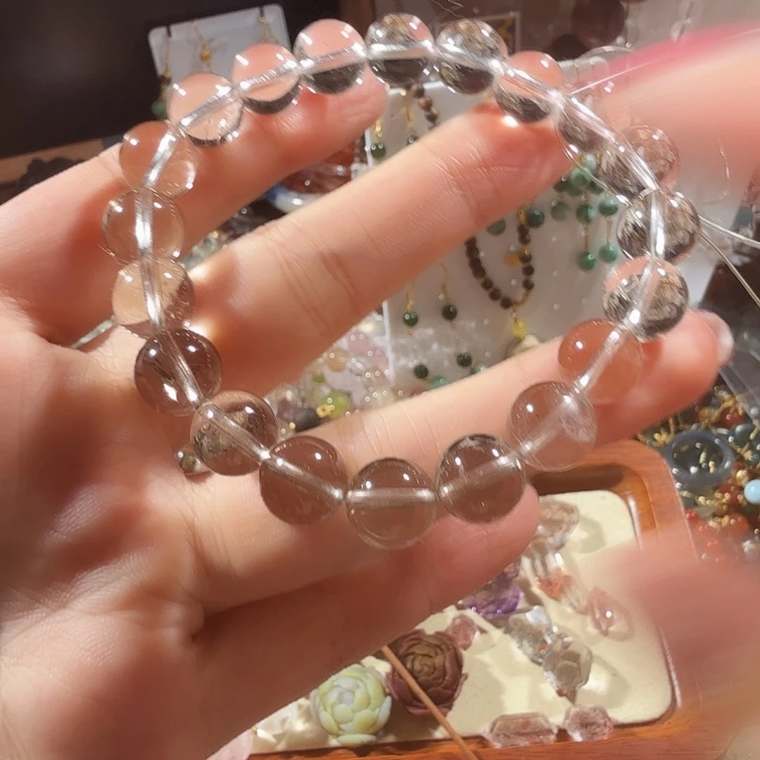 水晶手链未镶嵌水晶手串