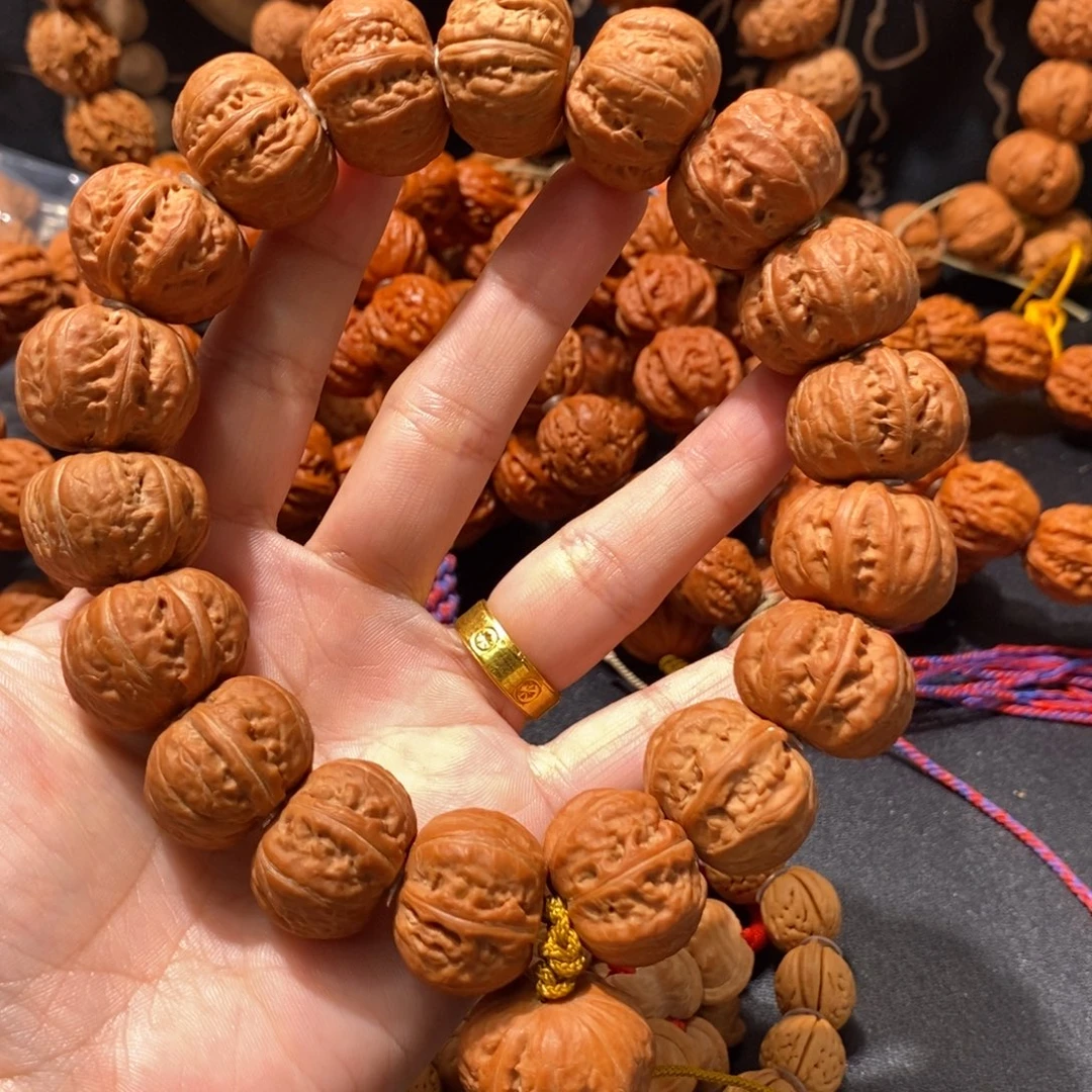 在***0核桃粗筋磨盘核桃手持