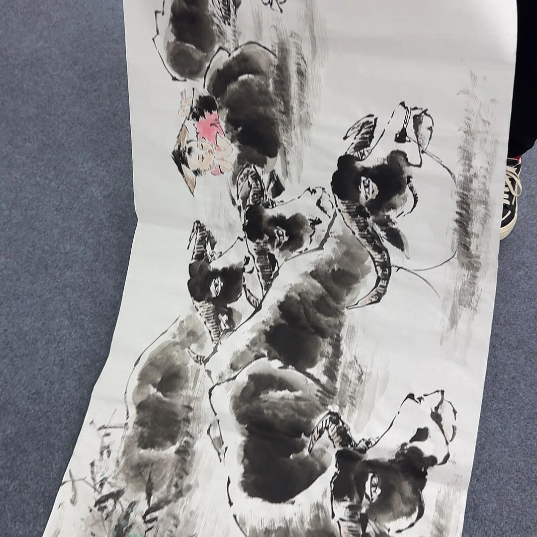 国画国画作品宣纸手绘