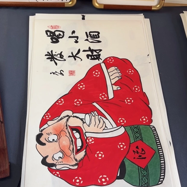 国画禅意画纯手绘作品