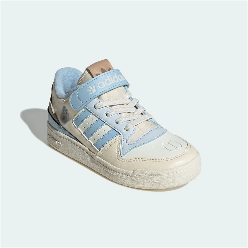 adidas/阿迪达斯25秋新儿童经典休闲篮球风运动板鞋小白鞋JS2475