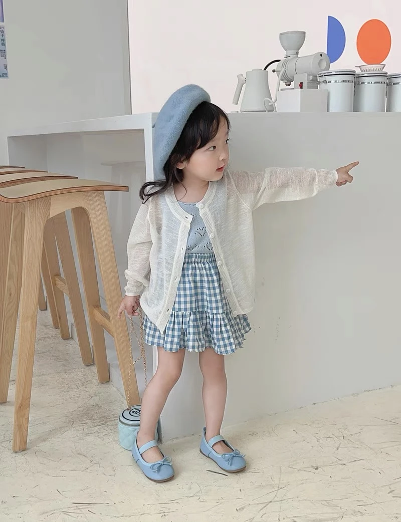 H9【金家8255纯白色冰凉丝防晒】童装