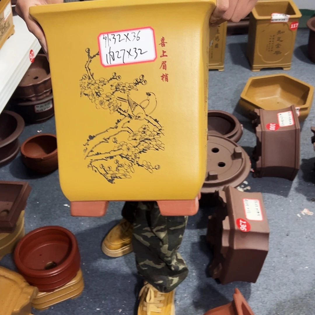 花盆紫砂紫砂花盆