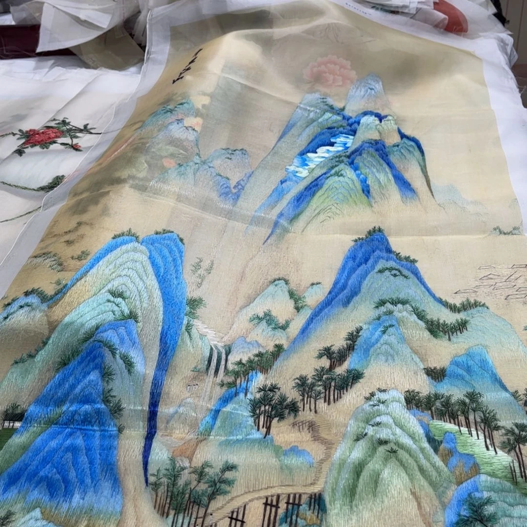 刺绣最**质纯手工制作的一