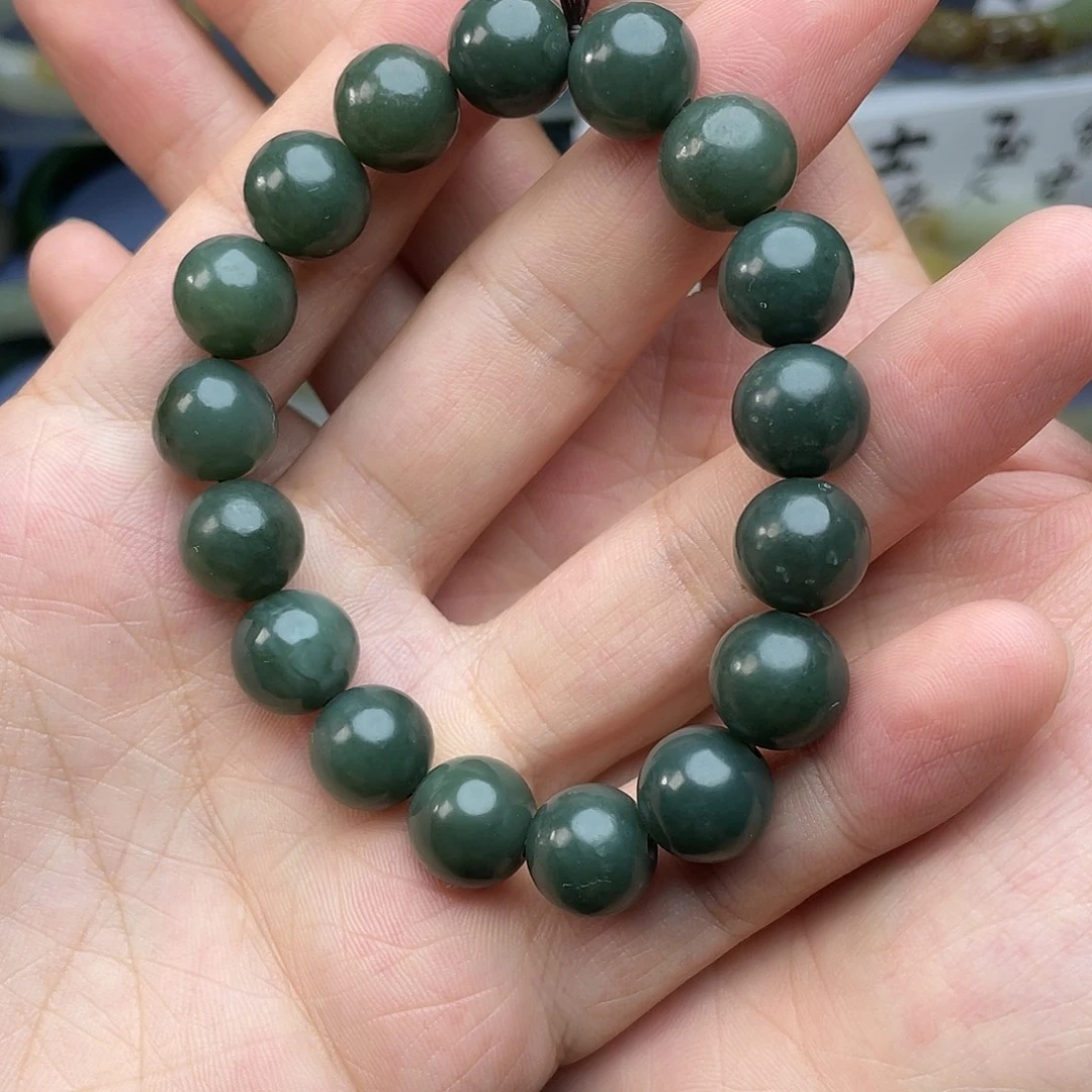 和田玉（青玉）未镶嵌手串