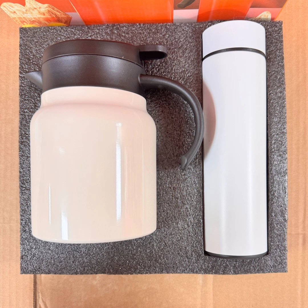 316不锈钢焖水茶壶礼盒茶水分离保温壶家用大容量泡茶壶办公DC