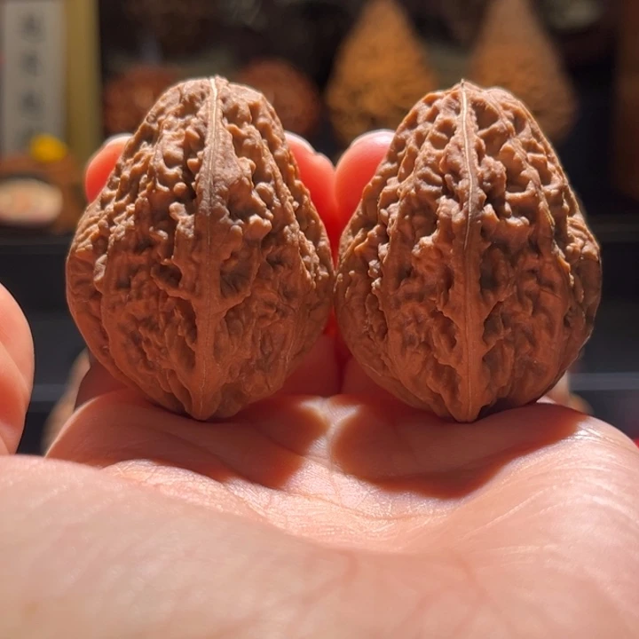 文玩核桃吊坠莲花奶塔55