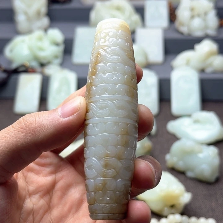 和田玉挂件未镶嵌