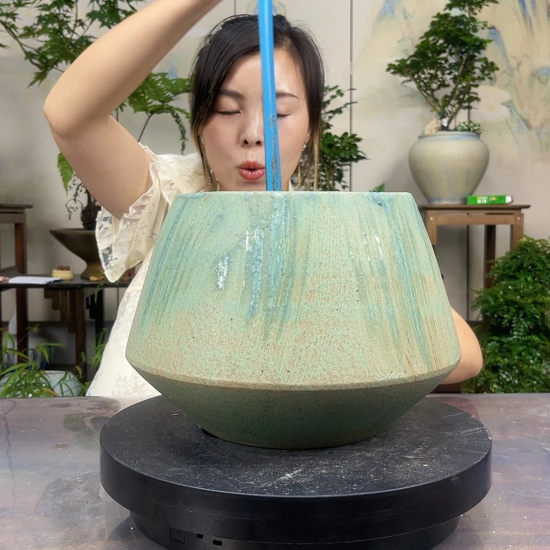 紫砂花盆王嫂花盆直播0605- 好看的 高19口19