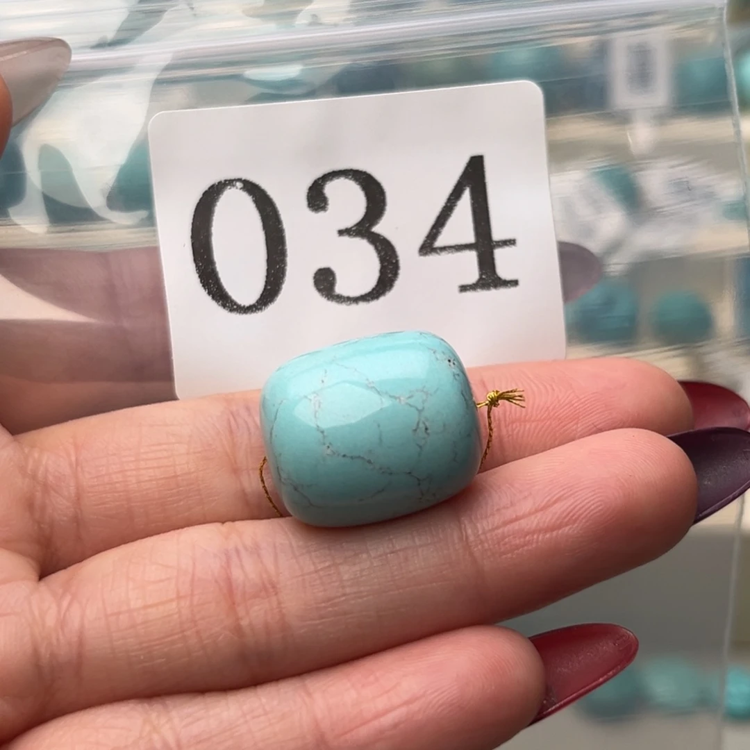 绿松石未镶嵌珠宝奇石直径16