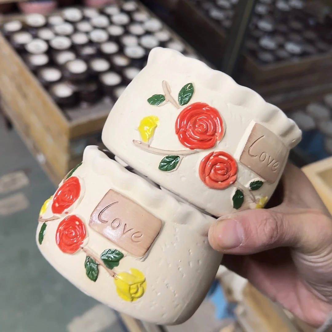 陶瓷2个··订单自动合并·口径误差0.5左右··