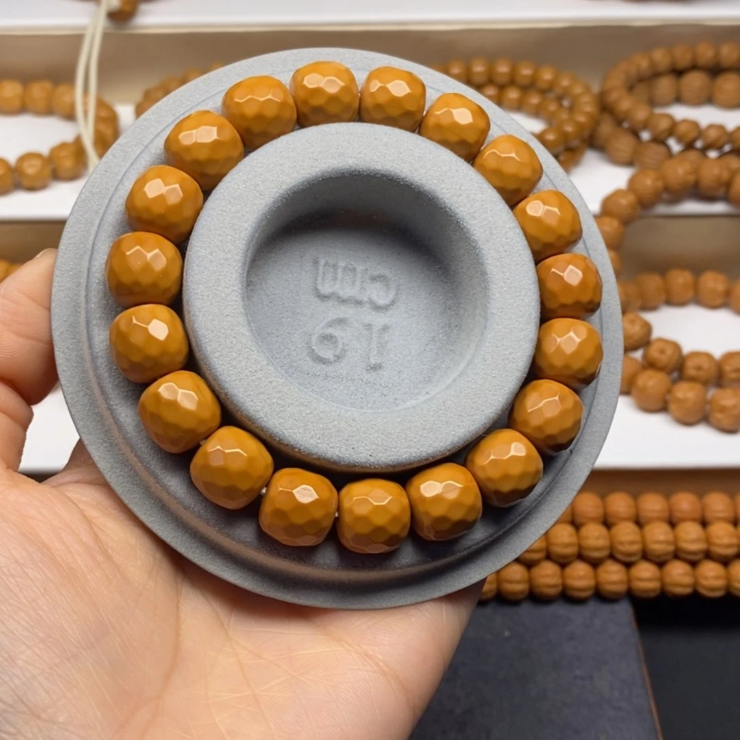 【闪购商品】猴头核桃手串钻面桶珠12➕