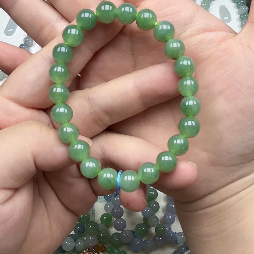翡翠未镶嵌手链翡翠
