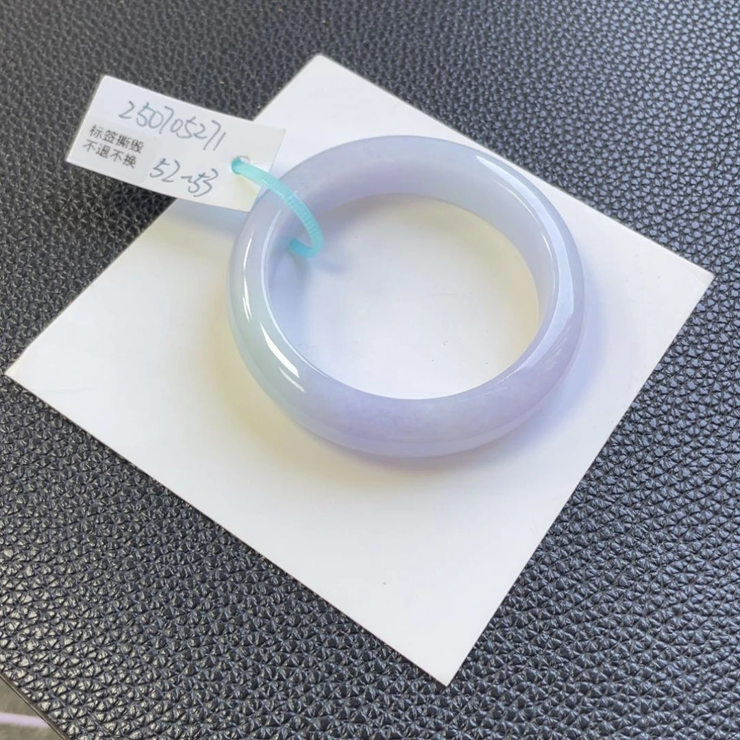 翡翠未镶嵌手镯翡翠手镯53圈13.5×8.6