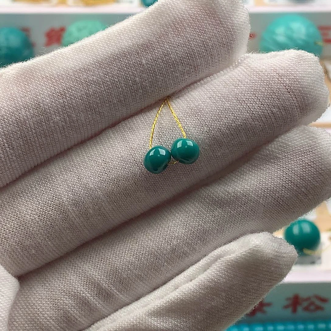 绿松石未镶嵌配饰