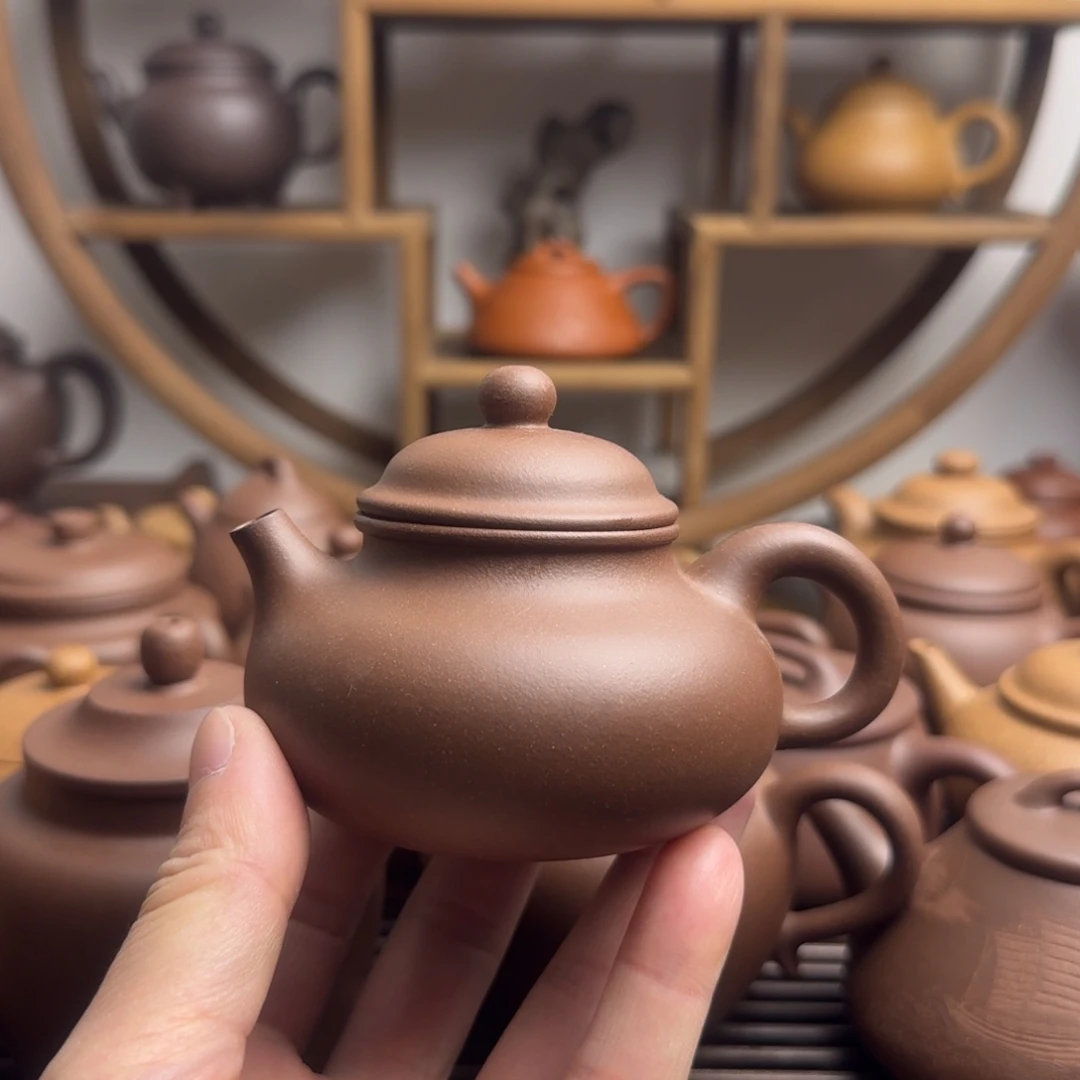 茶壶紫砂容天150cc台西嫩底槽清