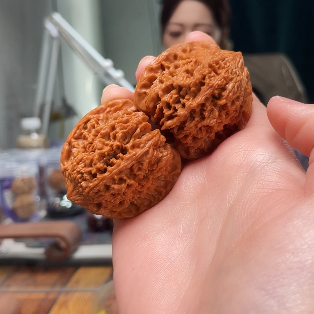 文玩核桃把件44全品满天星