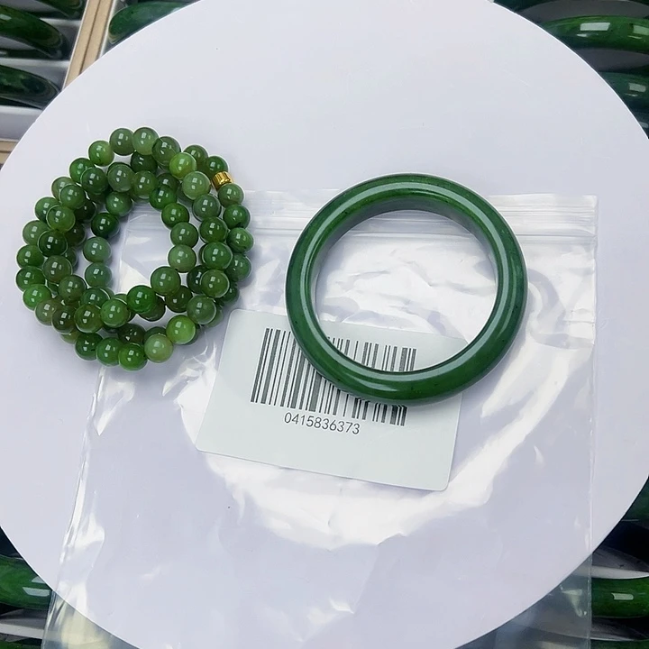 和田玉未镶嵌颈饰微瑕5758搭串珠