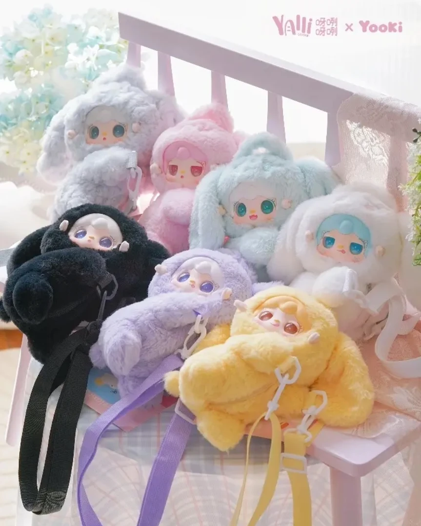 【代拆】正版氧氧yooki-八代陪伴NI系列毛绒盲盒潮玩