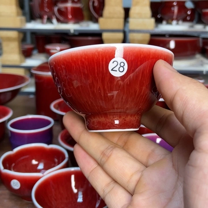 景德镇名陶雅玩原矿郎红