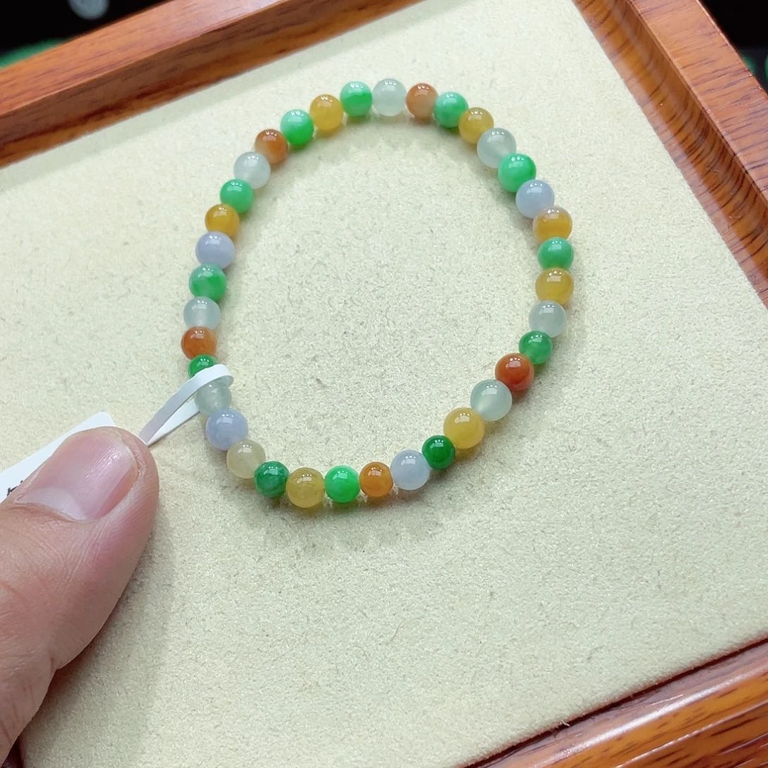 未镶嵌手链翡翠缅甸翡翠A货