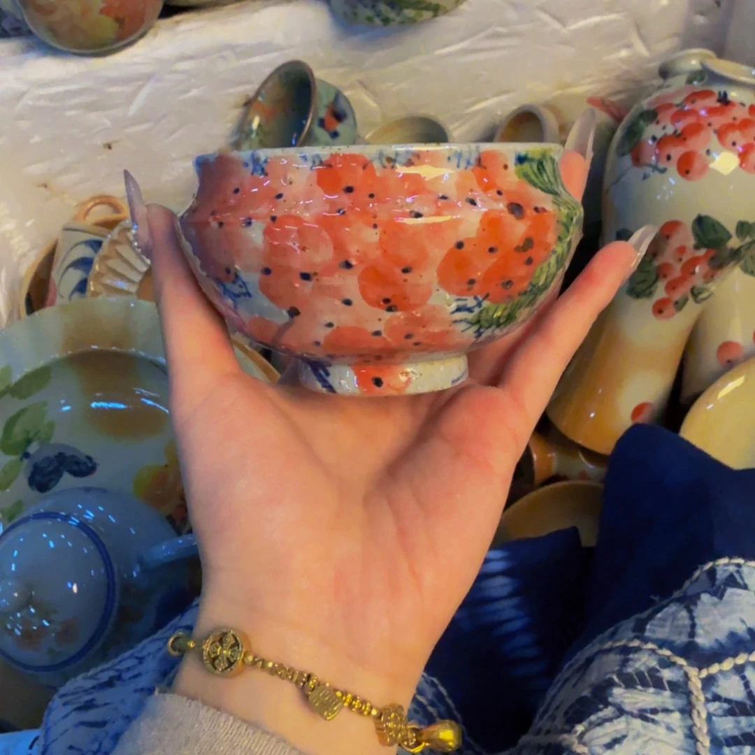 瓷片景德镇陶瓷手工手绘