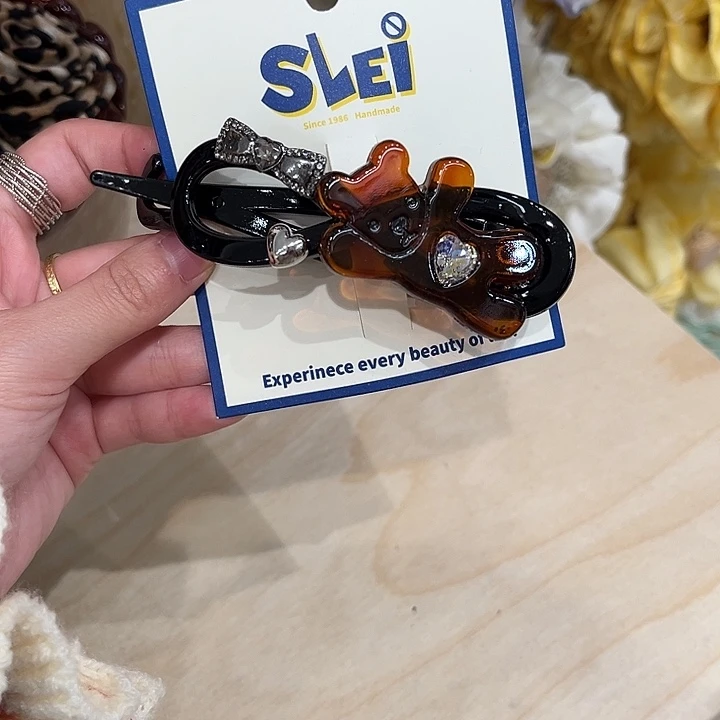 布艺铁合金扭扭夹