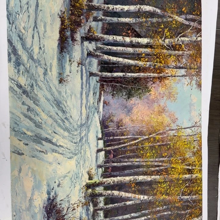 油画你在一起就好吧