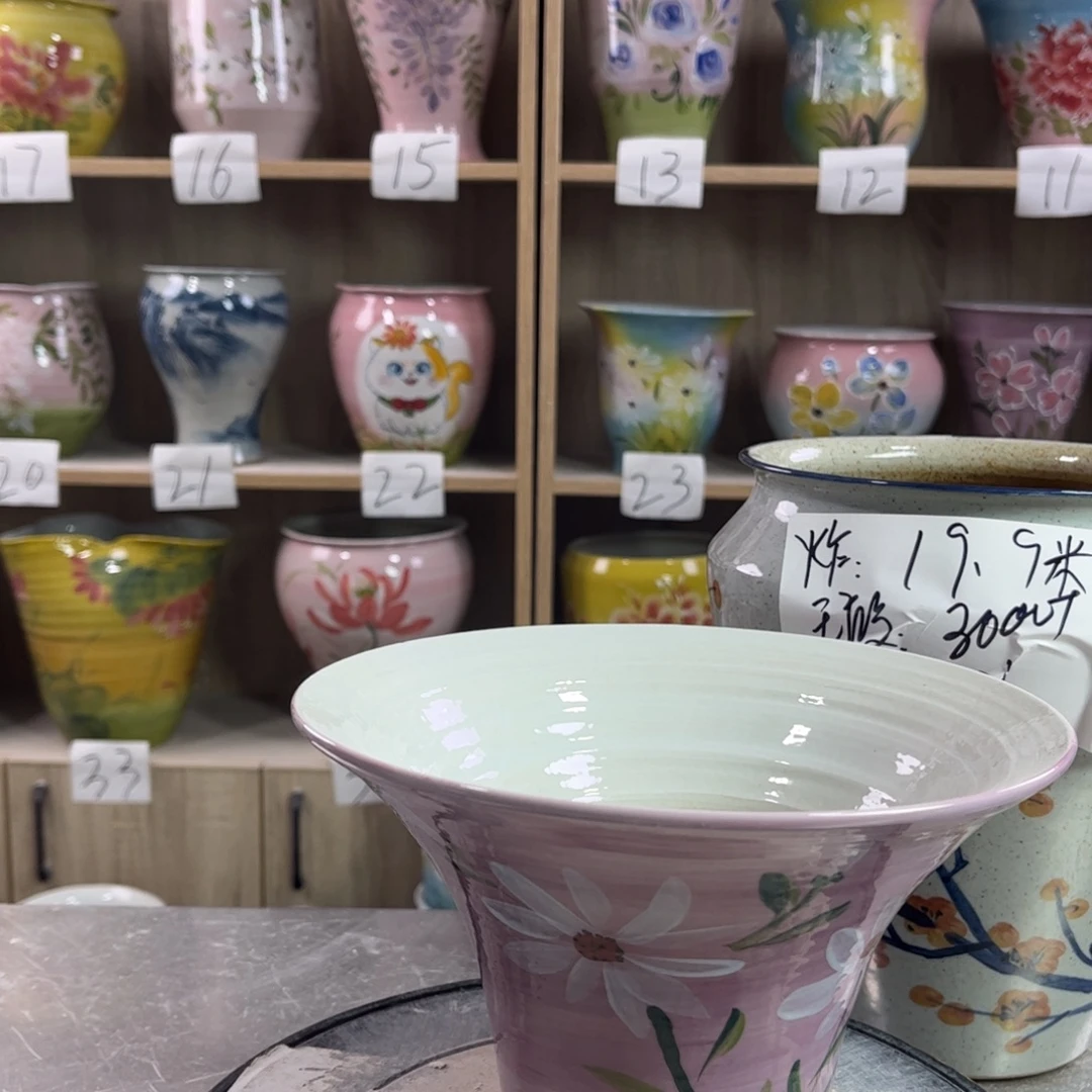 景德镇陶瓷花盆花盆