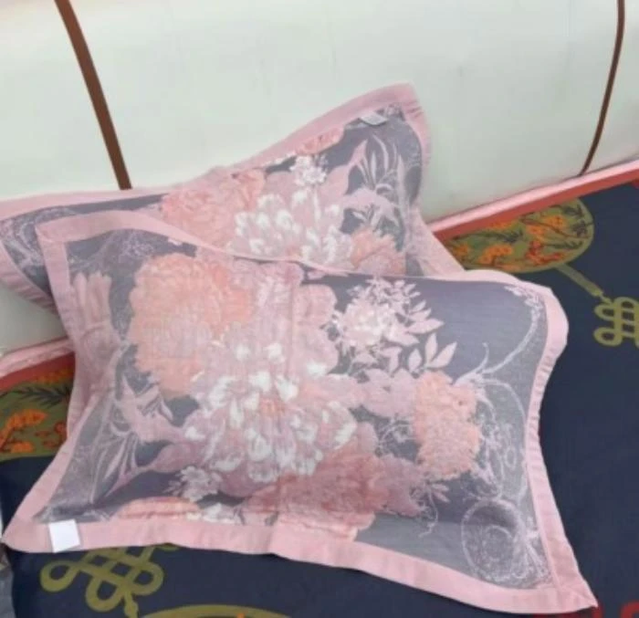 【Y枕巾-柳莺花燕】52*78高密棉纱布枕巾柔软吸汗单人成人加厚