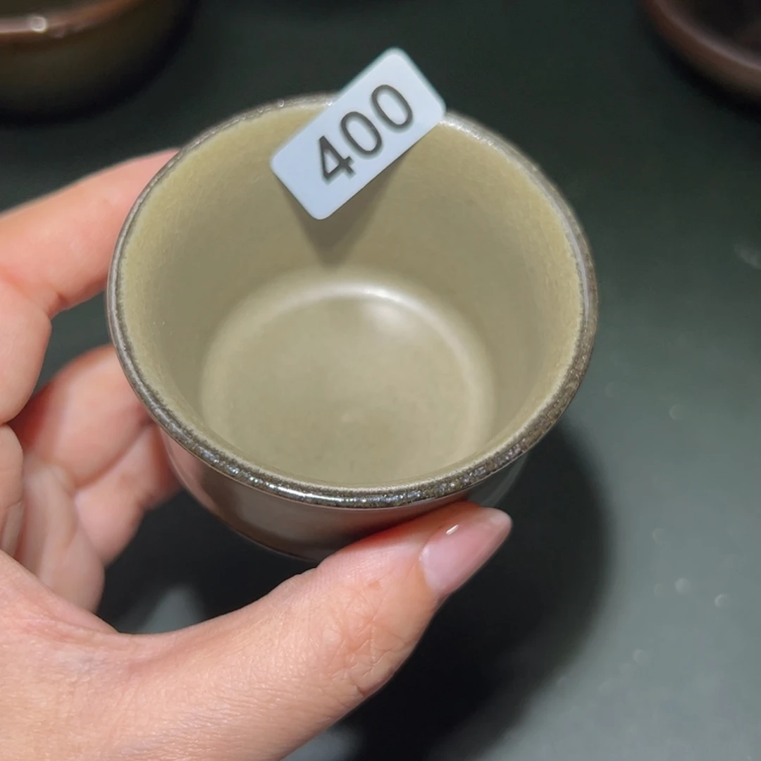 果***儿茶盏全手工原矿原釉建盏
