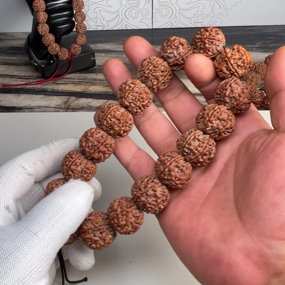 手串金刚菩提641麦穗纹六瓣头货