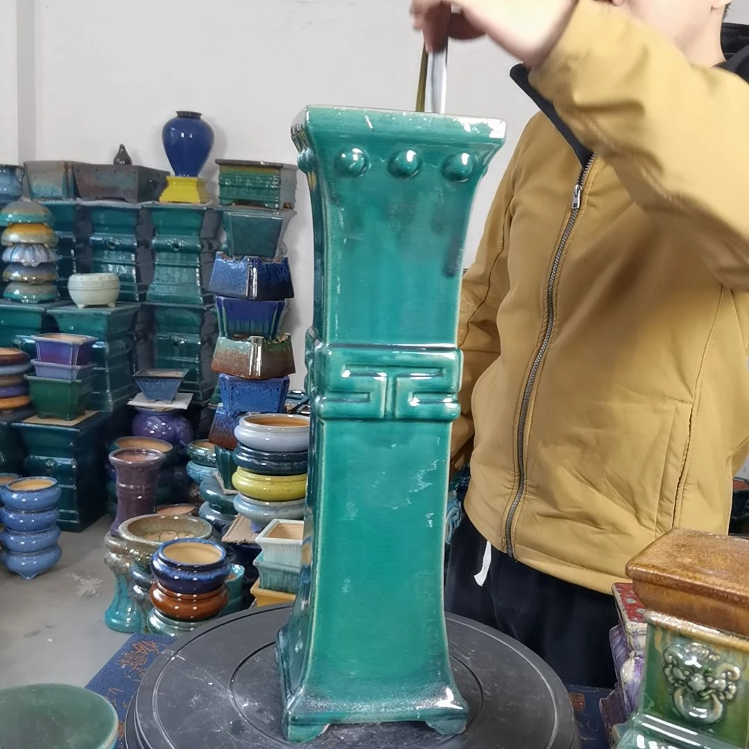 内口12深49石湾花盆默认微瑕