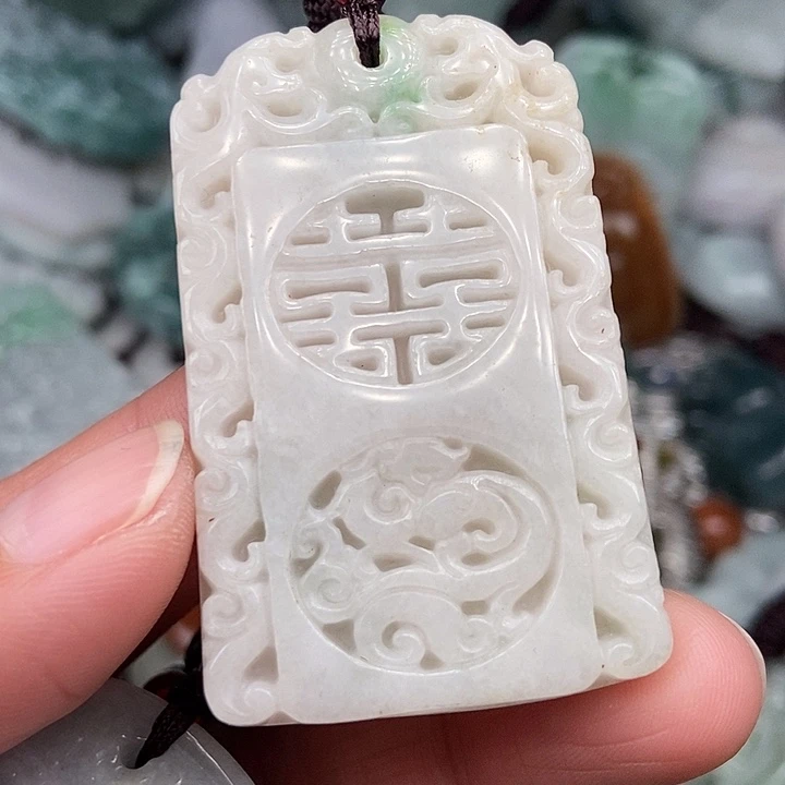 颈饰未镶嵌翡翠翡翠