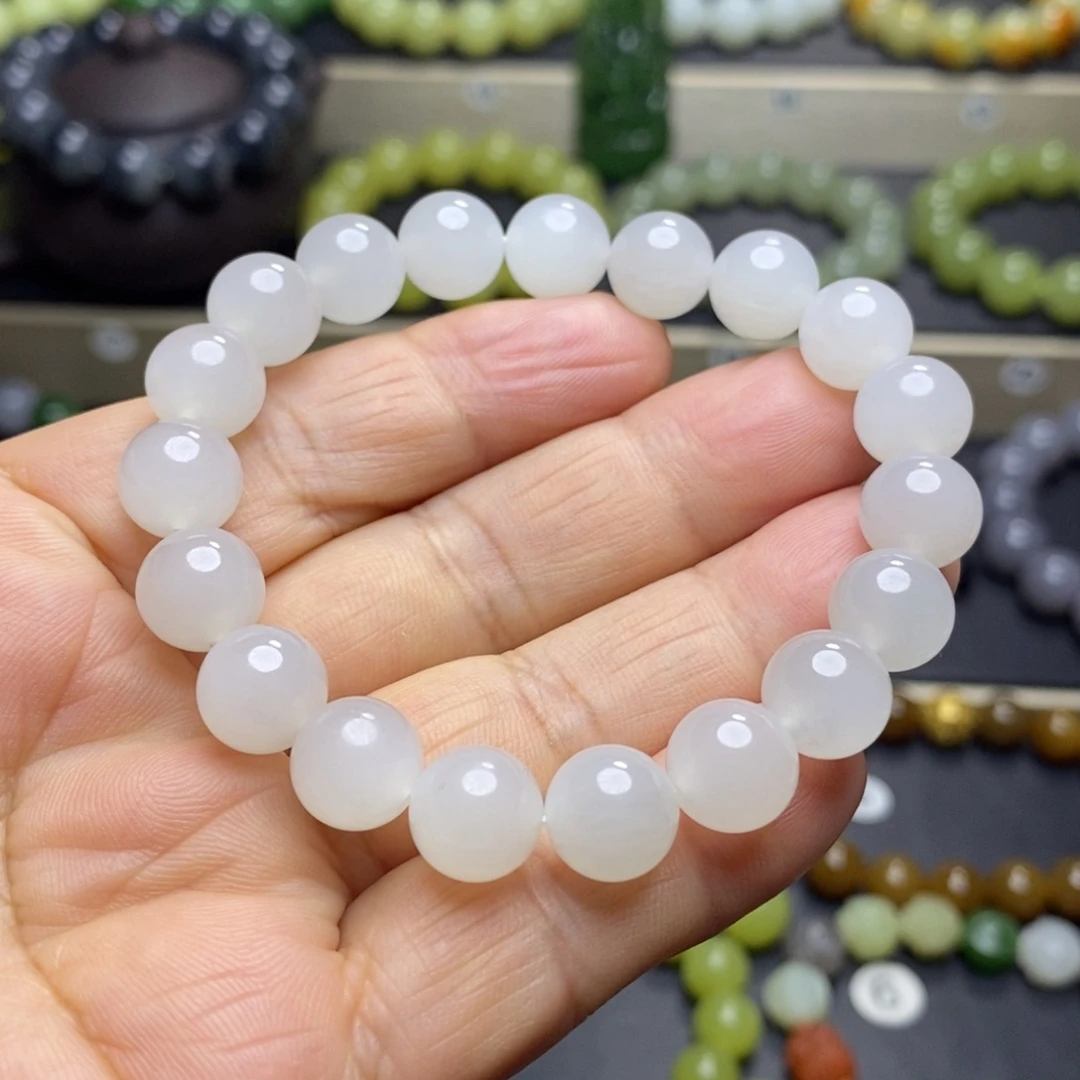 和田玉未镶嵌手串