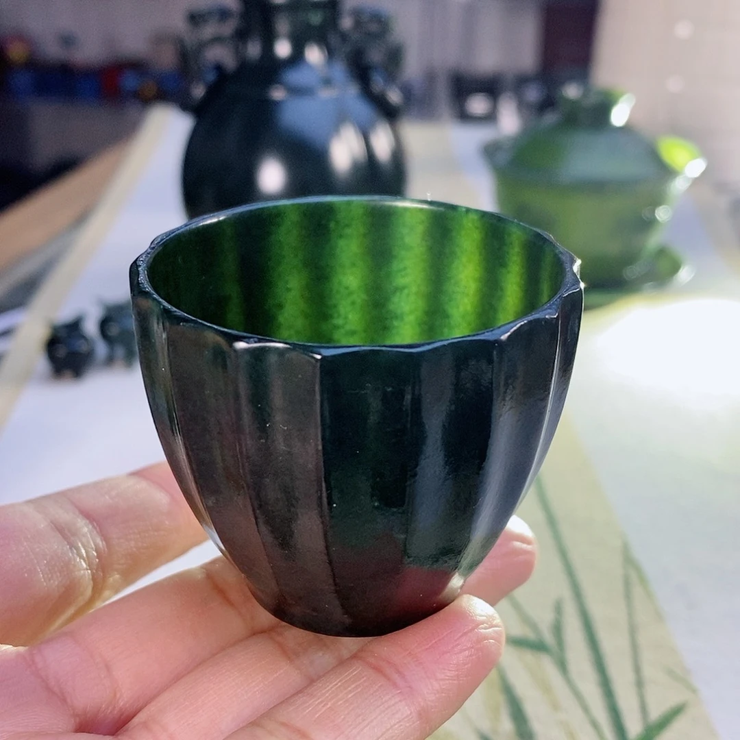 和田玉（青玉）摆件未镶嵌