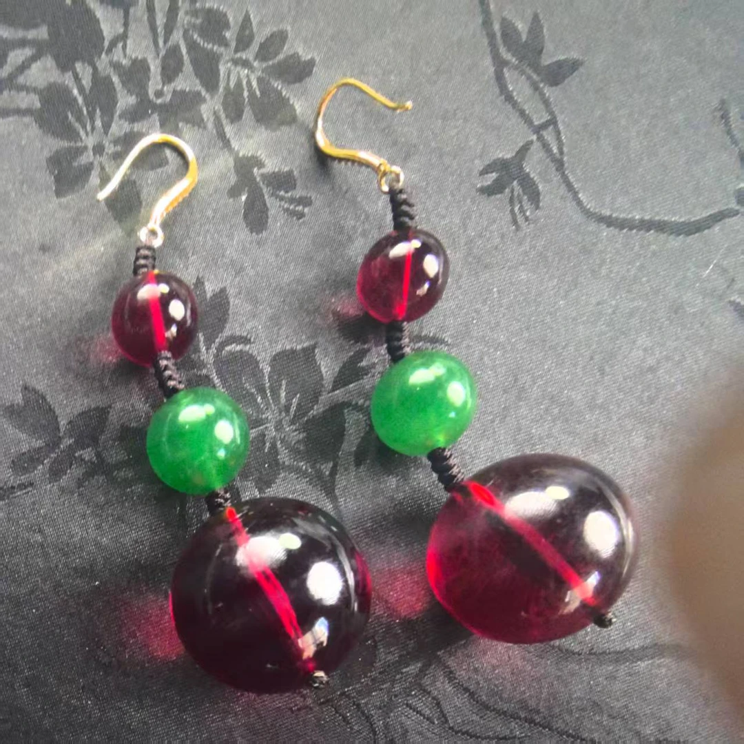 非金属亚克力耳饰 赵掌柜—LS原创耳环002