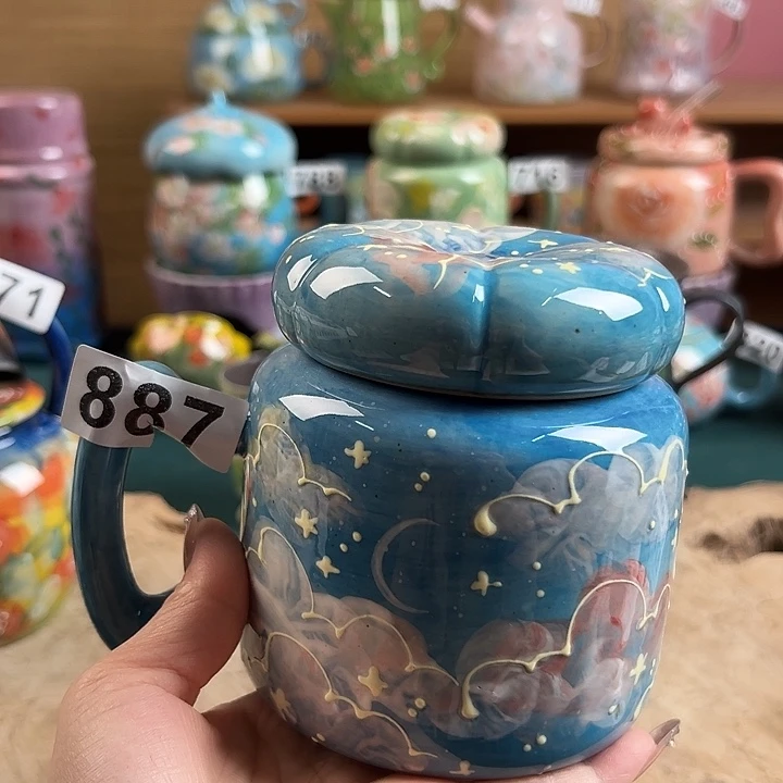 景德镇陶瓷手绘作品887