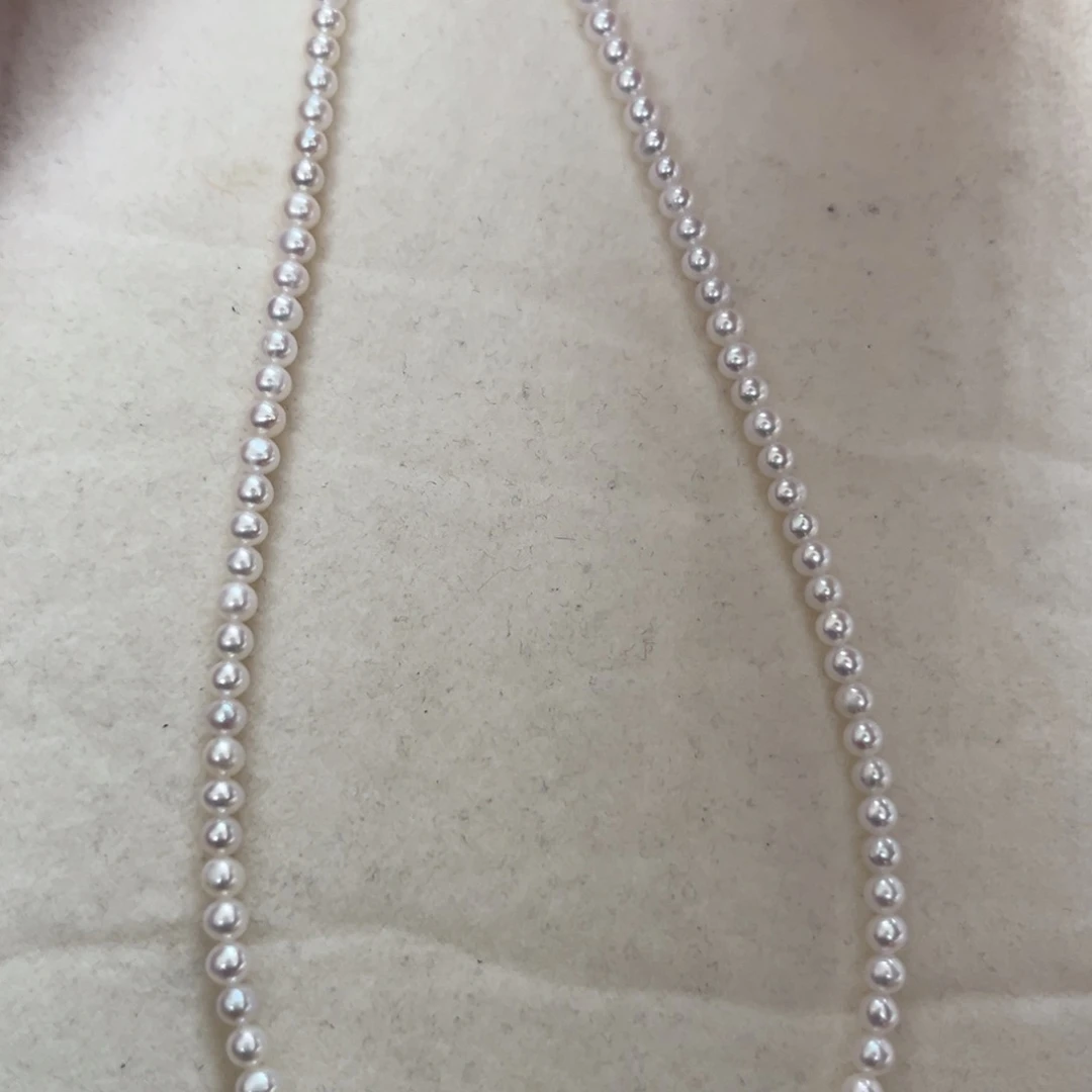 淡水珍珠手镯钛钢小米珠