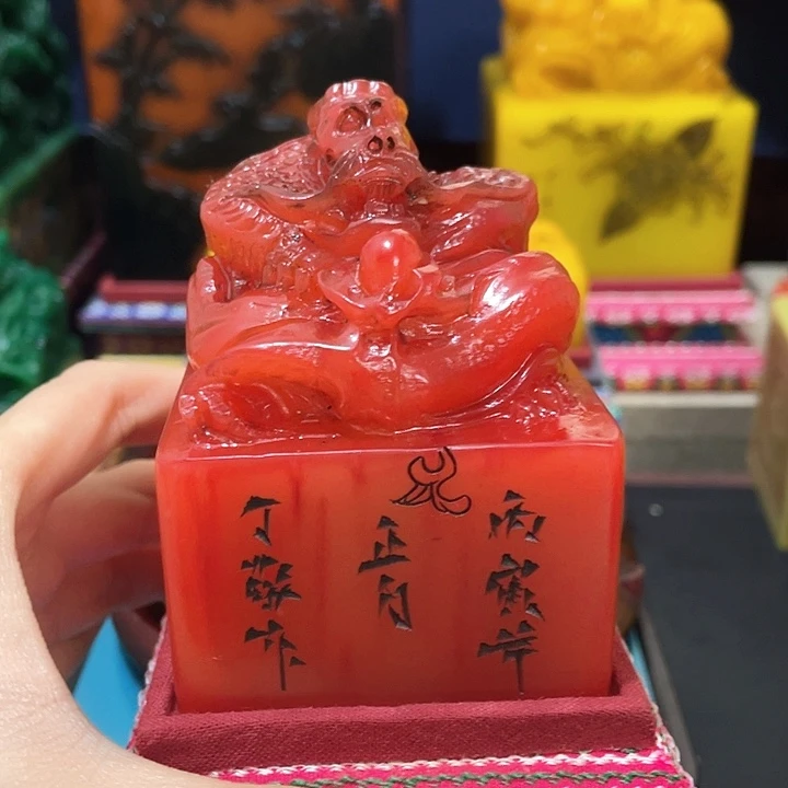 寿山石印石篆刻印章引首章闲章姓名章生日礼物