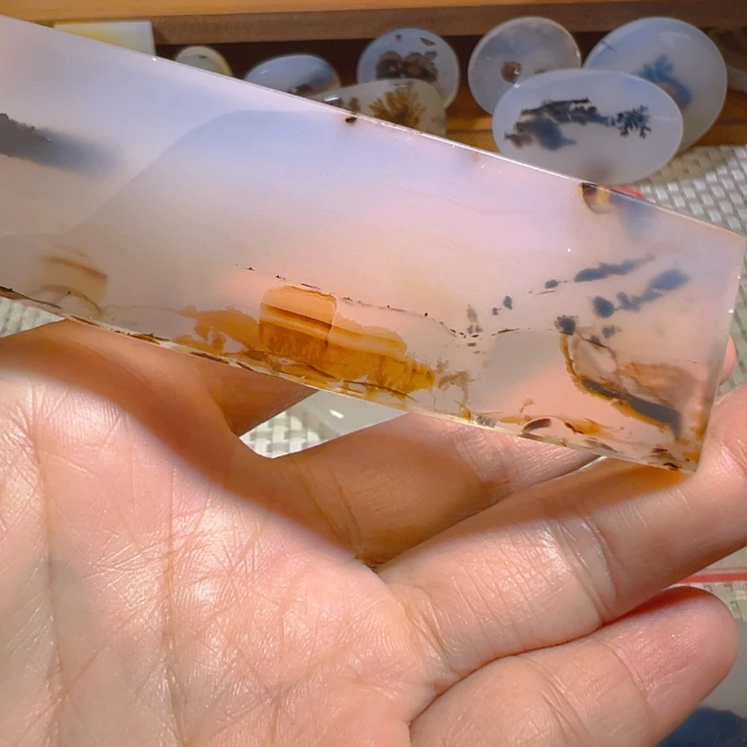 玛瑙/玉髓未镶嵌颈饰